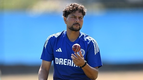 India's ace spinner Kuldeep Yadav in frame