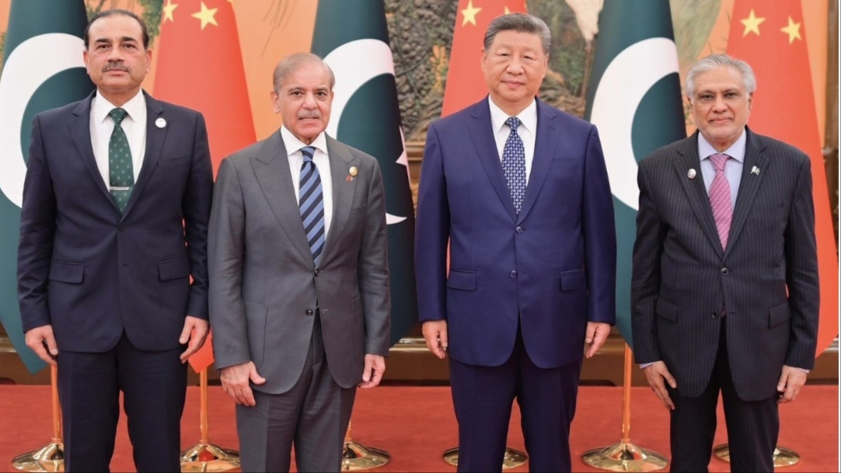 Asim Munir, Shehbaz Sharif, Xi Jinping, Ishaq Dar,