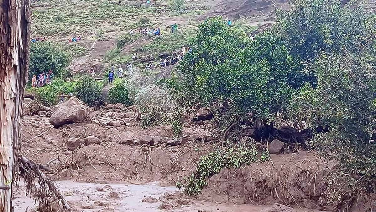 Sudanese Village wiped out by landslide