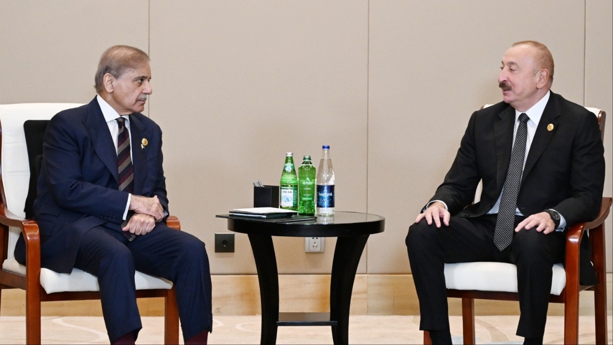 Shehbaz Sharif, ilham aliyev