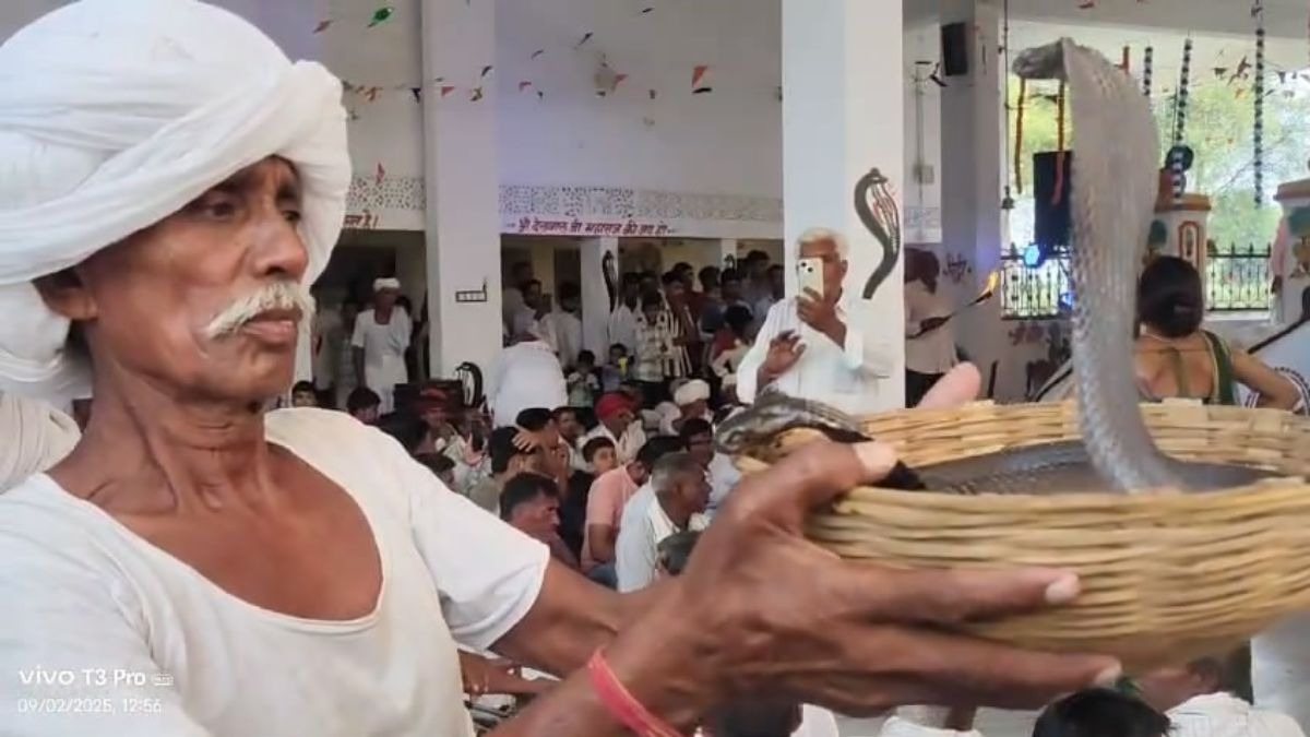 जुबान पर डसवाया, फिर कुछ देर बाद आ गया होश. (Photo: ITG)