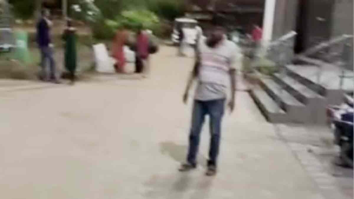 Drunk police constable 