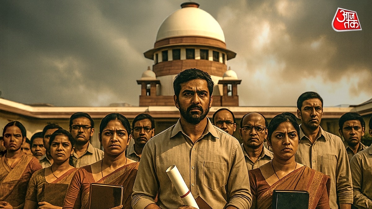 कैसा असर डालेगा सुप्रीम कोर्ट का श‍िक्षकों का टेस्ट लेने का फैसला (AI Image Generated by: Vashu Sharma)