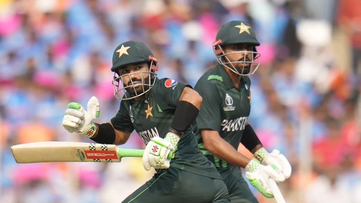 Babar Aazm and Mohammad Rizwan 