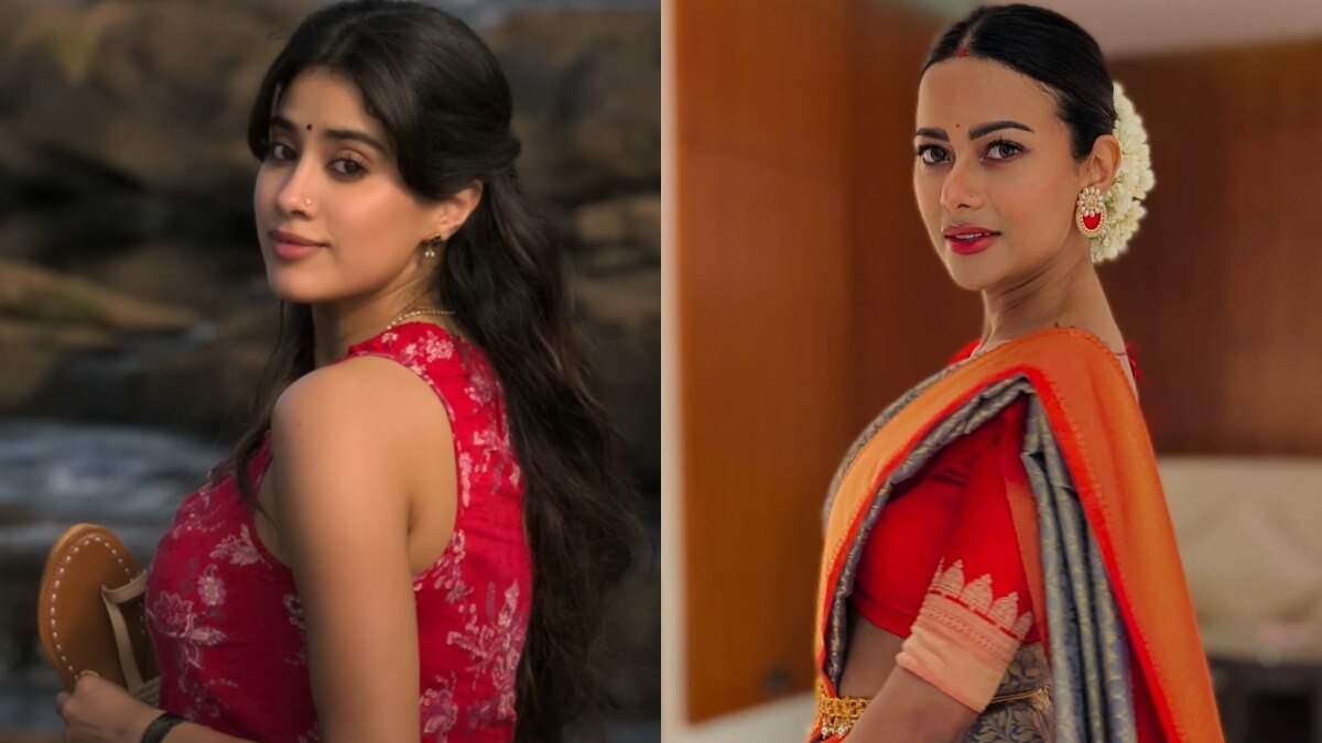 'परम सुंदरी' में जाह्नवी पर कमेंट करने पर इंफ्लुएंसर ने दी सफाई (Photo: Youtube/ Param Sundari Trailer, Instagram @pavithramenon)