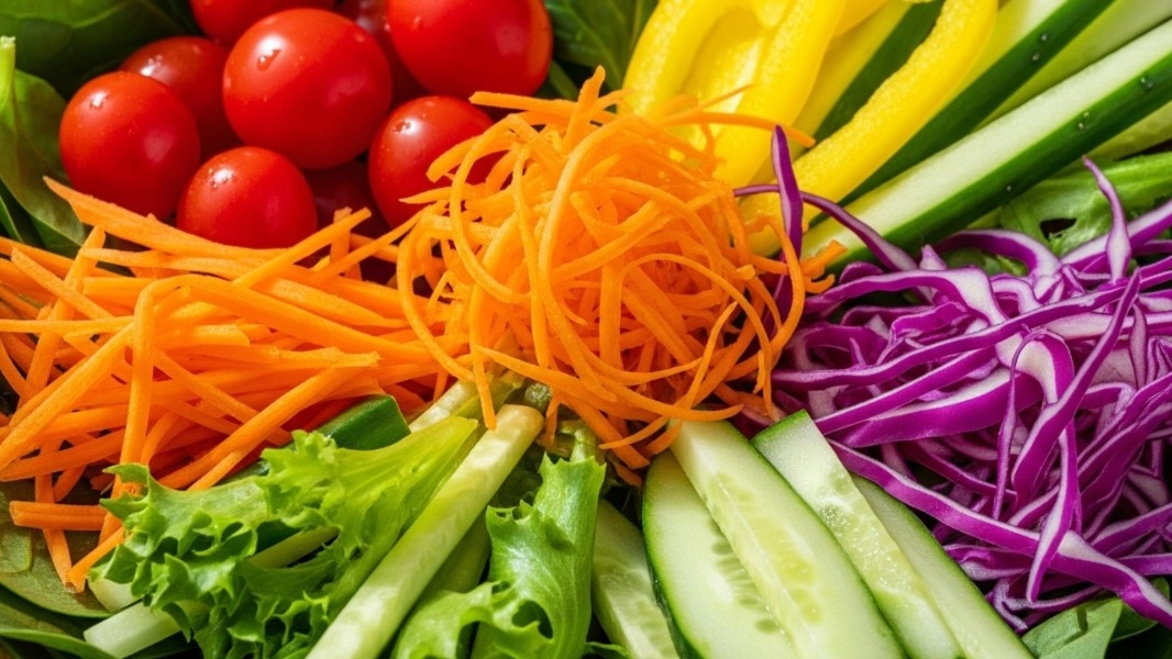 सलाद खाना सेहत के लिए फायदेमंद है.(Photo: AI-generated)