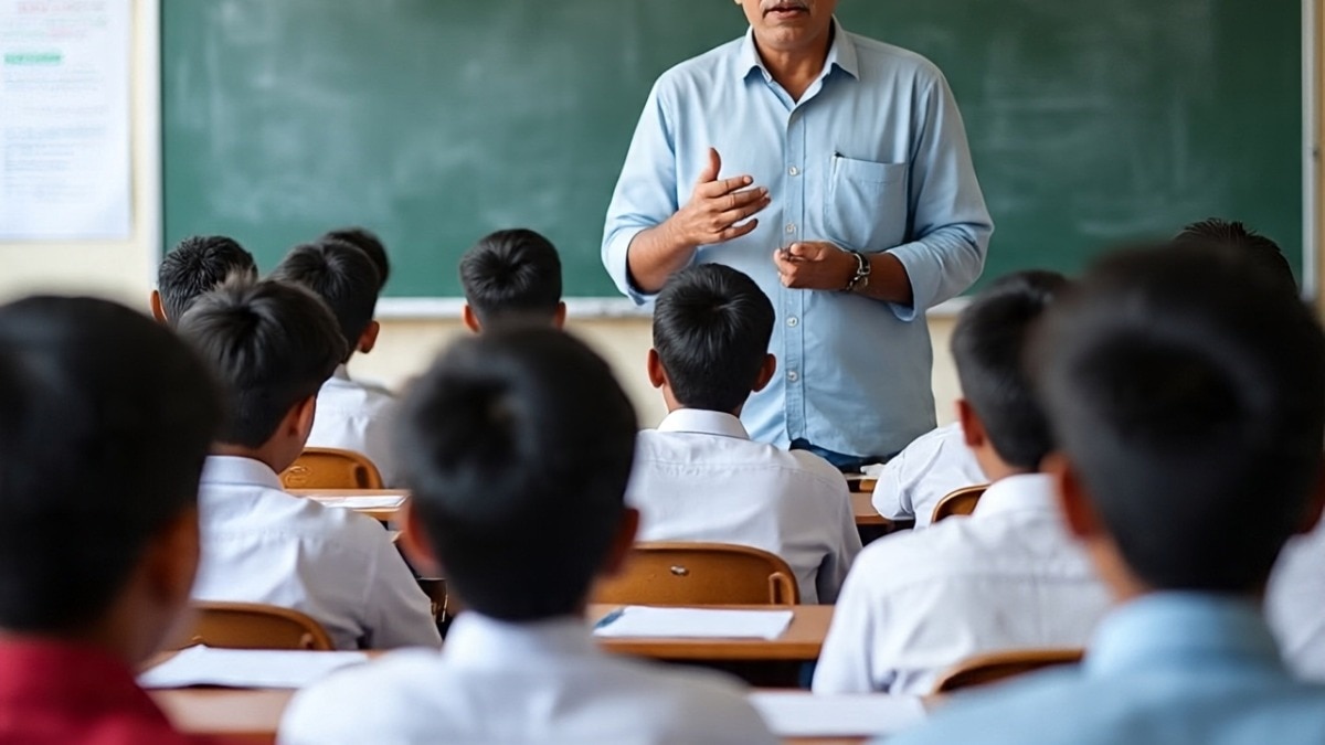 प्राइवेट स्कूल में शिक्षक बनने के लिए UGC NET को प्राथमिकता दी जाती है. (Photo: AI Generated)