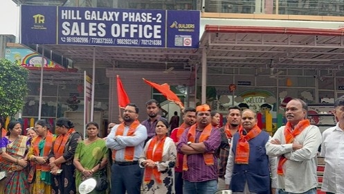 शिंदे गुट के कार्यकर्ताओं में नाराजगी.(Photo: Screengrab).