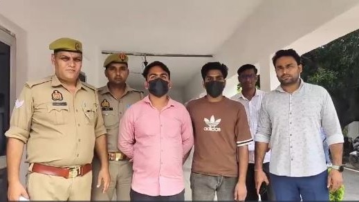 हत्या का आरोपी गिरफ्तार (Photo: Screengrab)