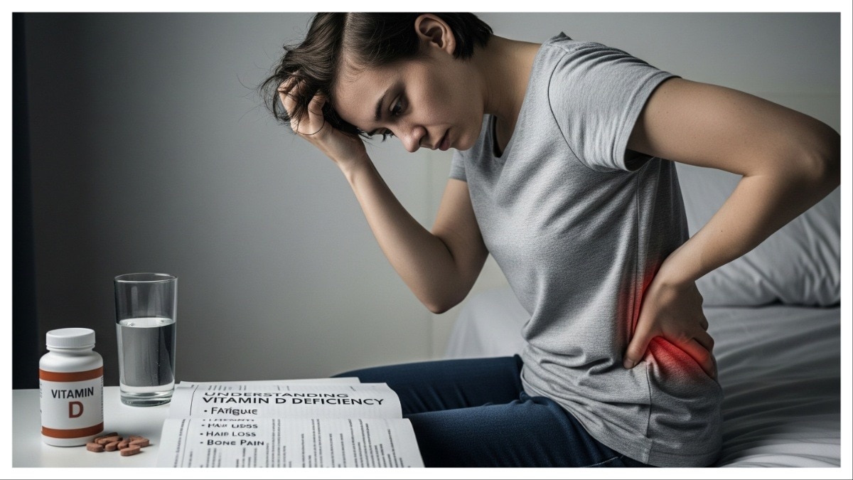  विटामिन D की कमी के लक्षण(Photo-AI generated)