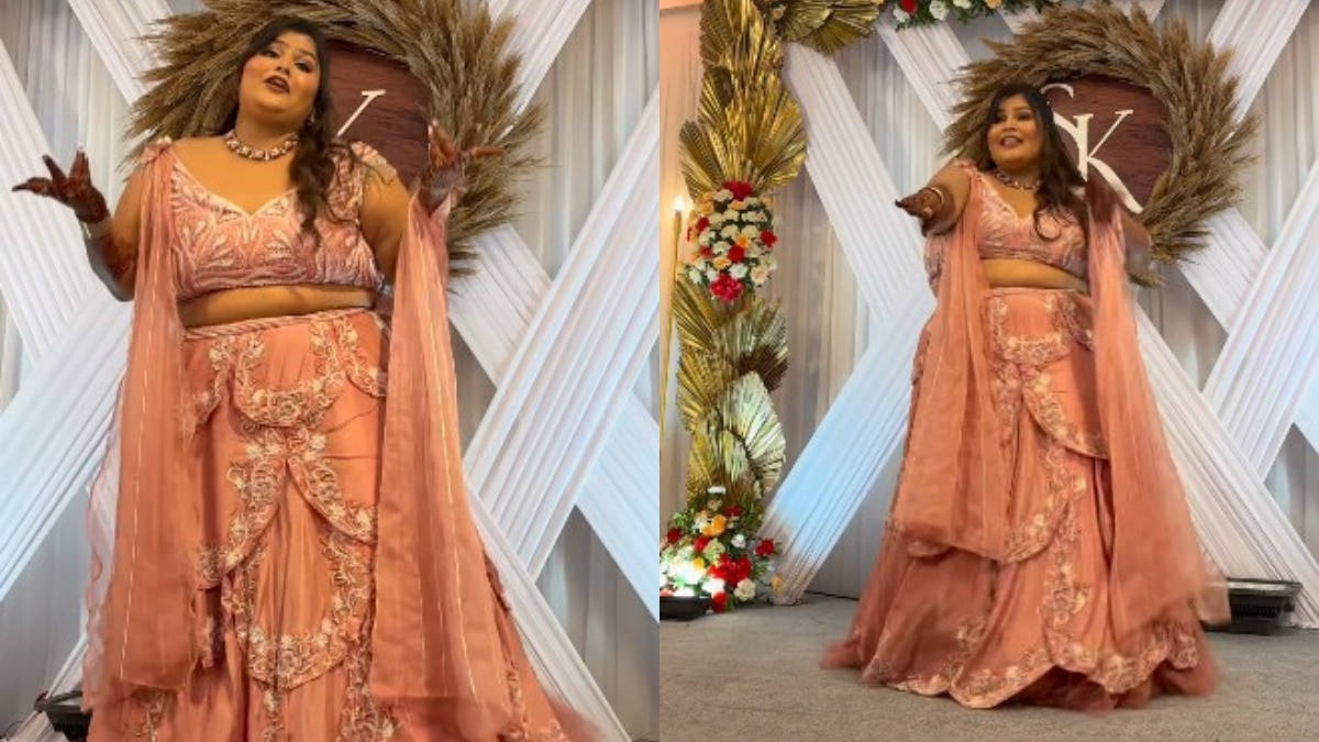 खुद की शादी में दुल्हन ने किया गजब का डांस, स्टेप्स देख दूल्हा भी रह गया हैरान, वायरल वीडियो