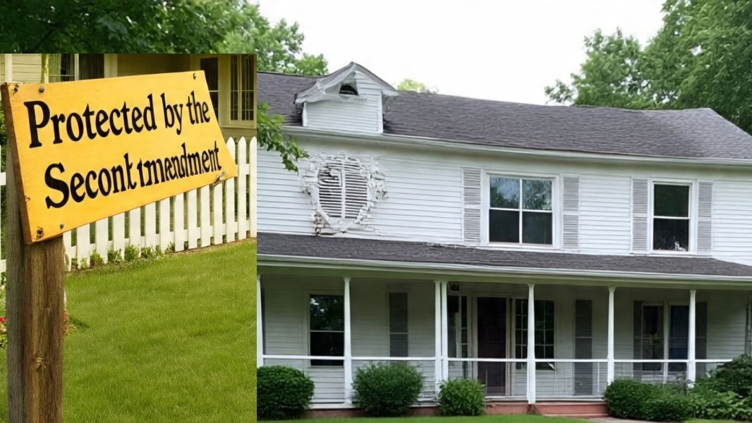 Second Amendment अमेरिकी नागरिकों को हथियार रखने और अपनी सुरक्षा का अधिकार देता है. ( Photo: AI Generated)