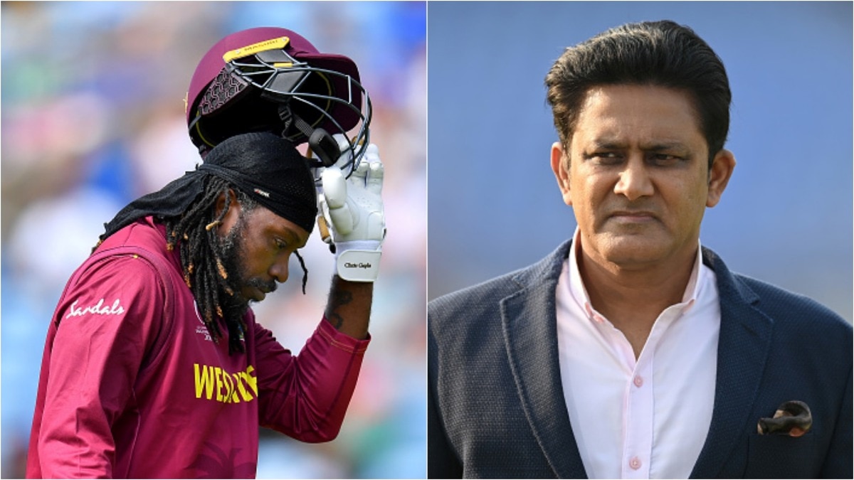 Chris Gayle, Anil Kumble