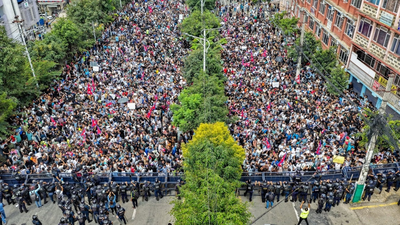 Tens of thousands of youths protest against social media ban in Nepal