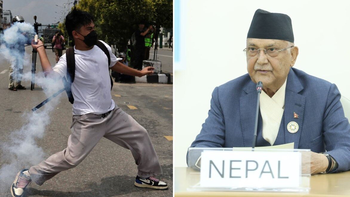 नेपाल में ओली सरकार की गलतियों की वजह से भड़का जनाक्रोश