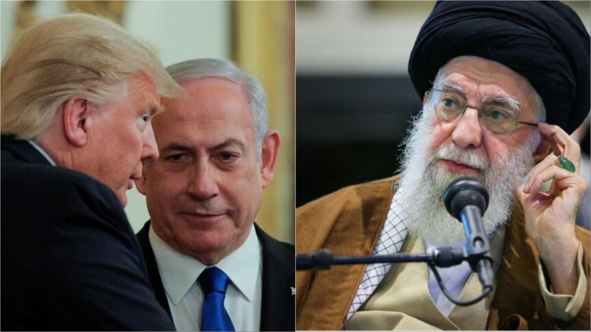 Trump, Netanyahu, Khamenei
