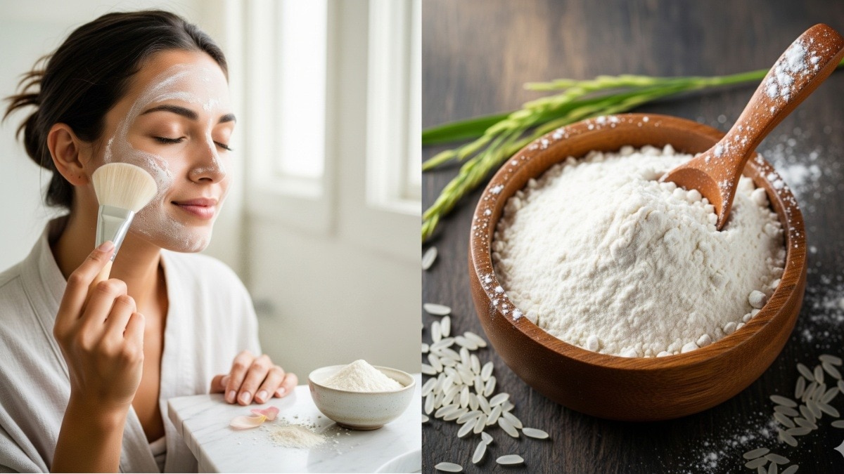 चावल का आटा न सिर्फ पुराने समय से इस्तेमाल किया जा रहा है, बल्कि आयुर्वेद भी इसे स्किन को पोषण देने के लिए अच्छा मानता है.