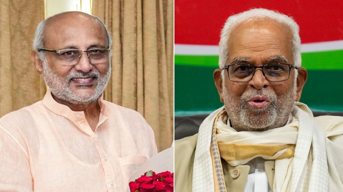 CP Radhakrishnan Vs B sudershan reddy in vice president elections