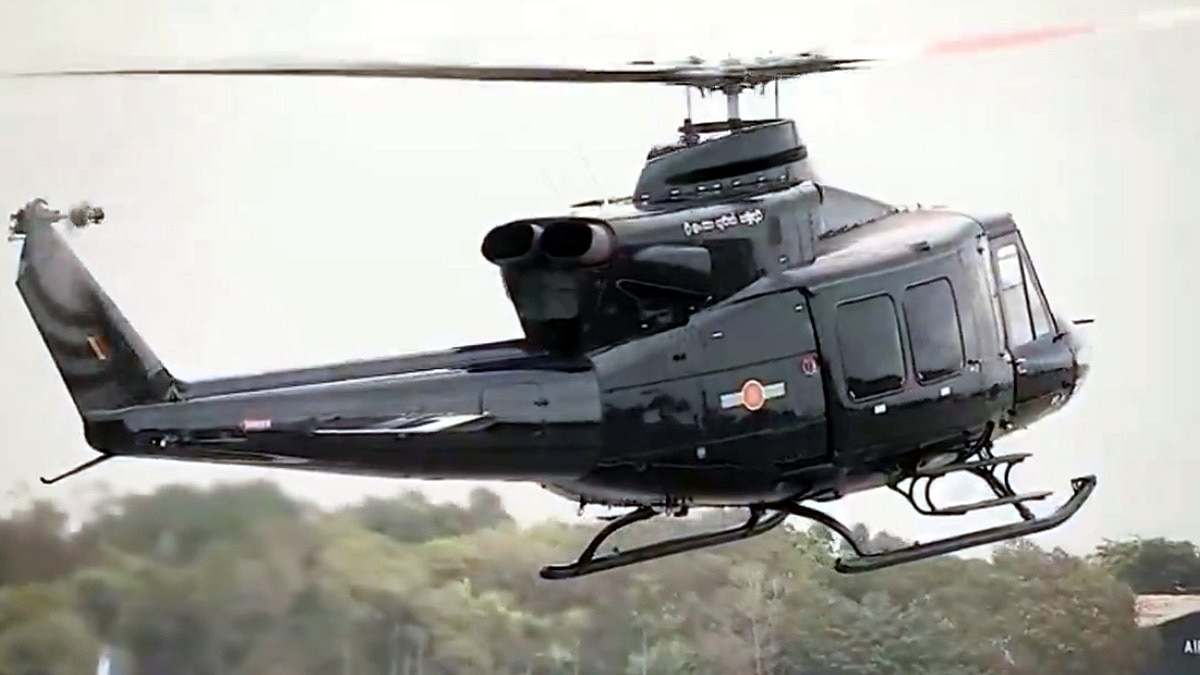 पैसिफिक एंजेल अभ्यास के दौरान उड़ता हुआ हेलीकॉप्टर. (Photo: ITG)