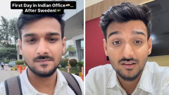 देव को स्वीडन और भारत के वर्क कल्चर में बहुत फर्क होता है (Photo:insta/@thefilmychhora_)