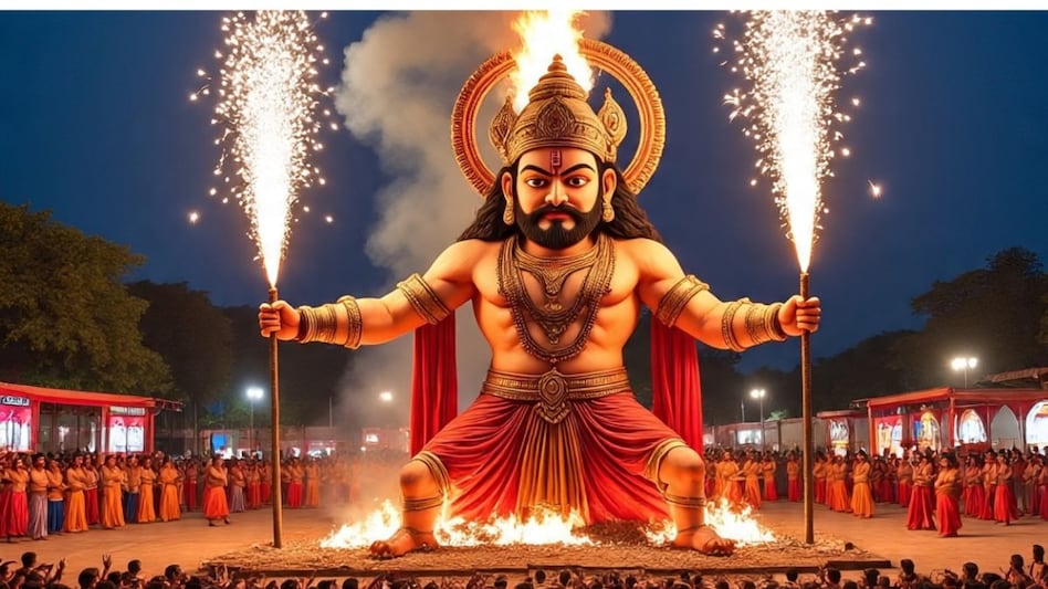 Dussehra 2025: 1 या 2 अक्टूबर, कब है दशहरा? जानें- रावण दहन का मुहूर्त और महत्व - dussehra vijayadashami 2025 date ravan dahan shubh muhurat significance rituals tvisz - AajTak