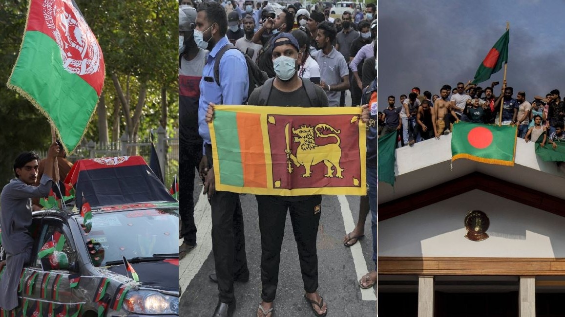 protests in neighbour countries