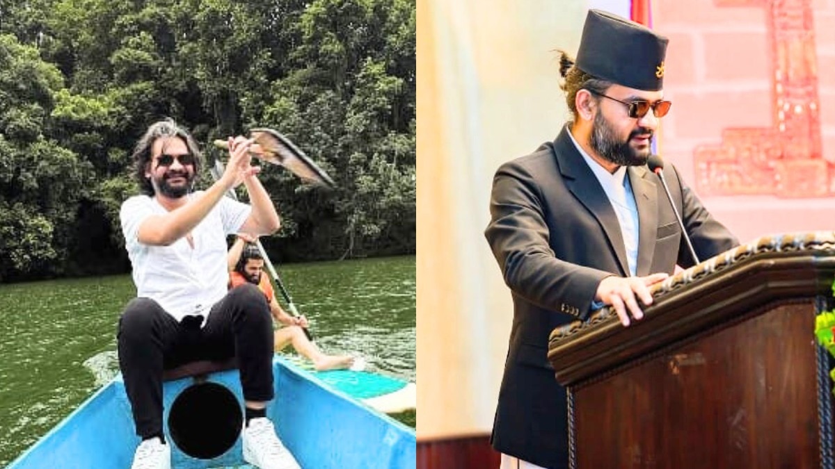 बालेन शाह ने रैप में कहा है कि कानून और नियमों का गलत इस्तेमाल करके जनता को बेवकूफ़ बनाया जा रहा है. (Photo: Instagram\@balenshah)