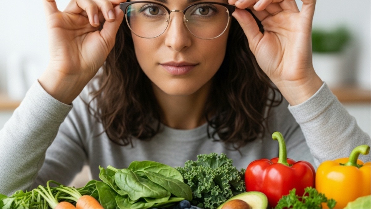 आंखों के लिए हेल्दी फूड्स (Photo- AI generated)