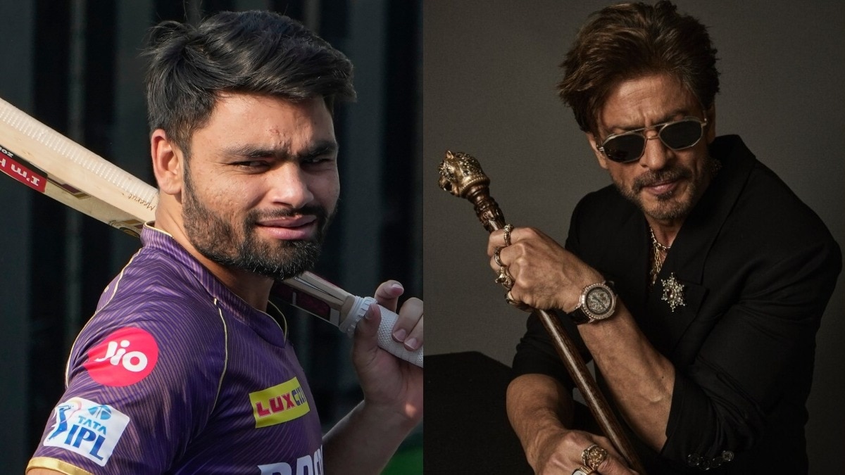 Rinku singh on bond with owner Shahrukh khan