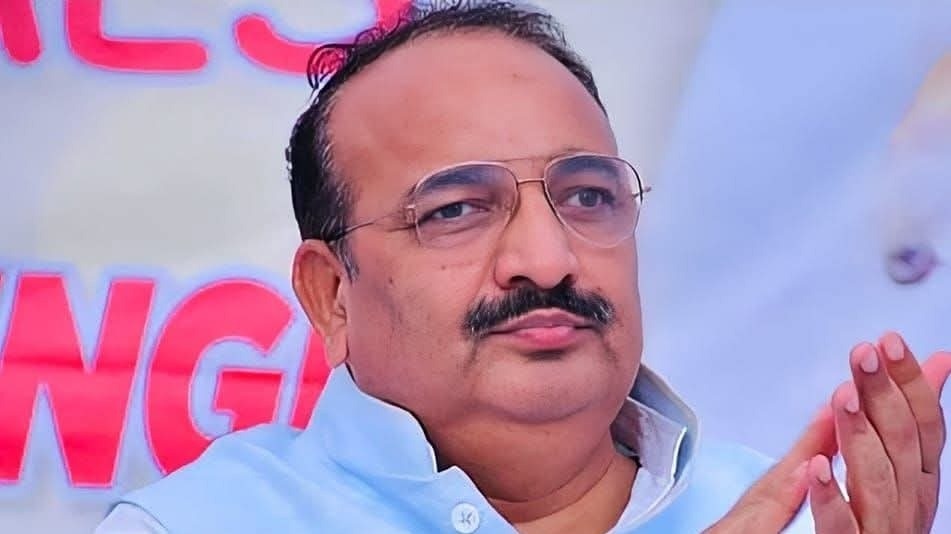 UP Minister Dinesh Pratap Singh (Photo: ITG)