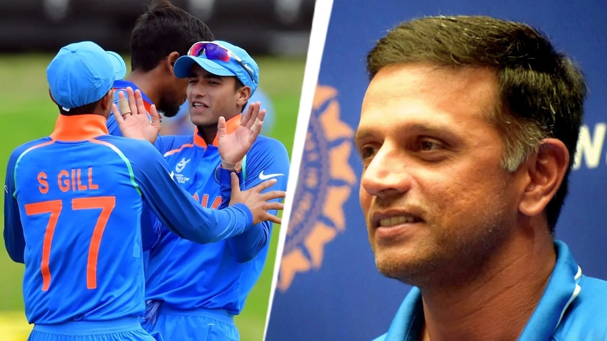 Shubman Gill-Abhishek sharma and Rahul dravid 