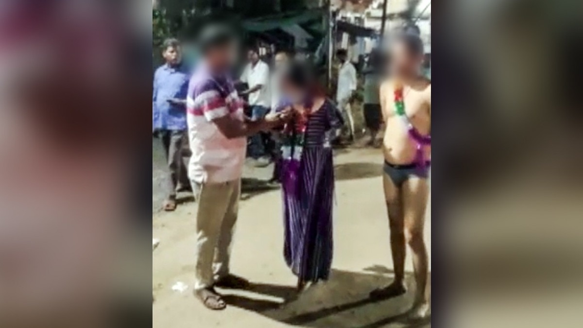 A female teacher was assaulted