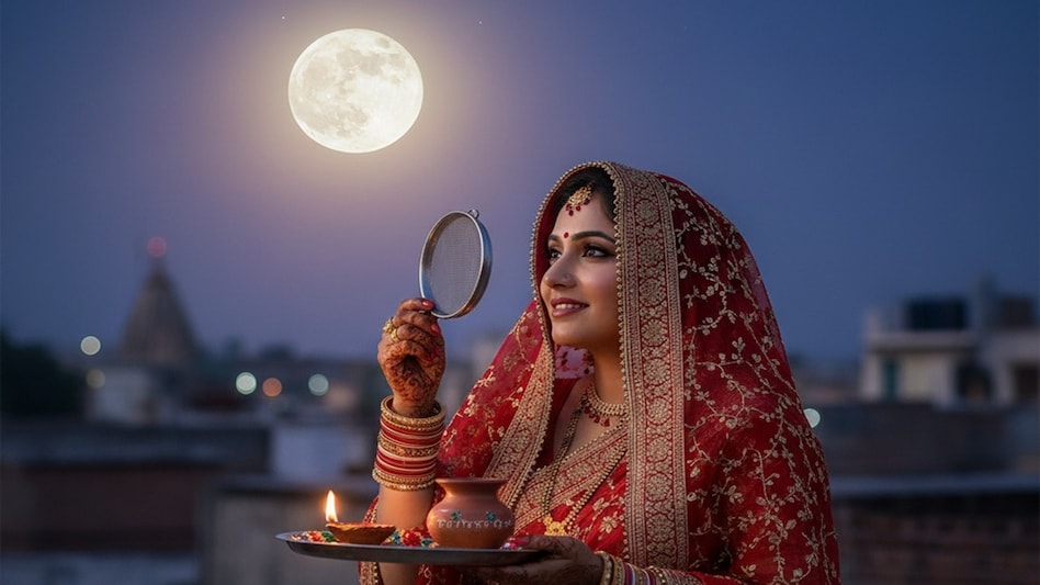 Karwa Chauth 2025 Date: करवा चौथ का व्रत कब है? जानें इस दिन कितने बजे निकलेगा चांद - Karwa Chauth 2025 Date kitne baje niklega chand shubh muhurt puja Vidhi tvisu - AajTak