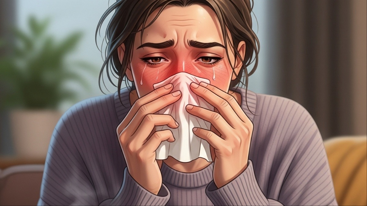 दिल्ली में H3N2 इंफ्लूएंजा वायरस के बढ़ते मामले (Photo-AI generated)