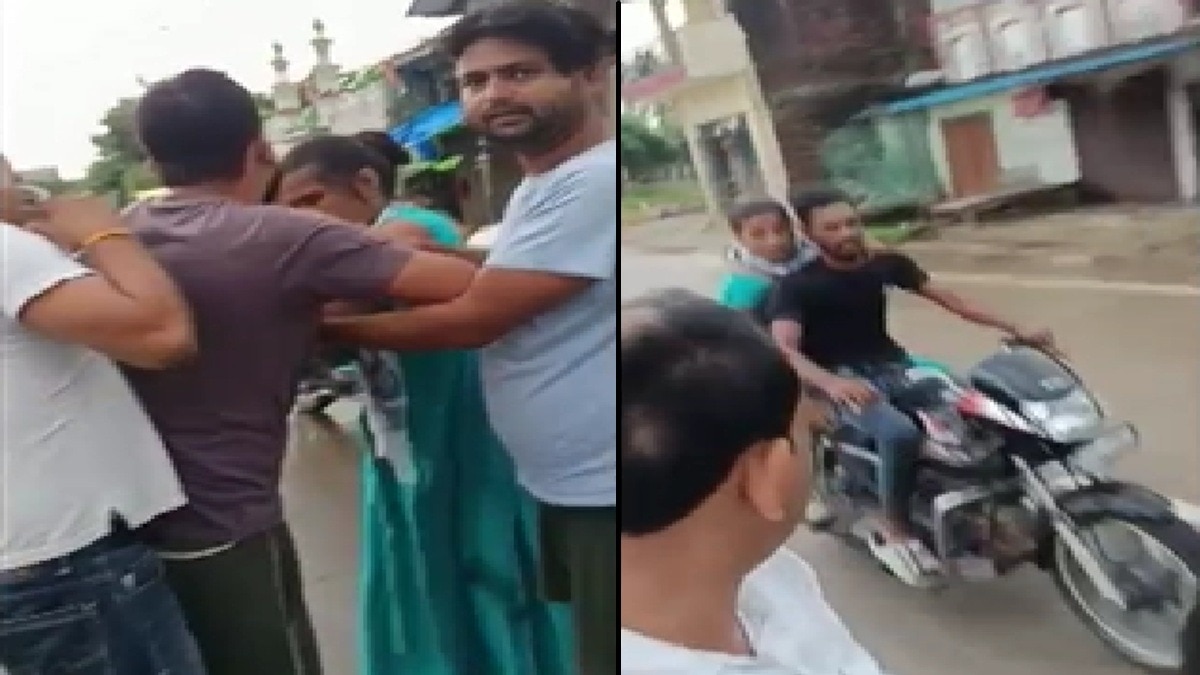 महिला ने बाइक से किया पीछा, कॉलर पकड़कर की मनचले की पिटाई (Photo: itg)