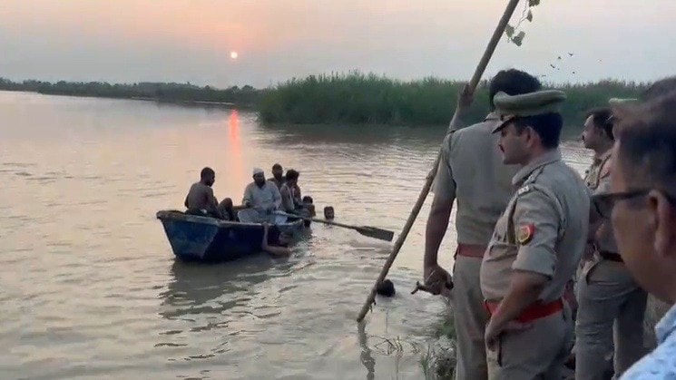Search for boys drowned in Kho River (Photo- Screengrab)