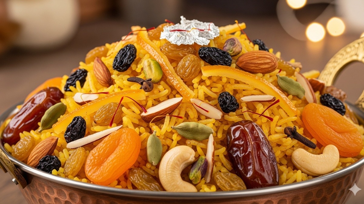 pashtooni zarda pulao (Photo: AI Generated)