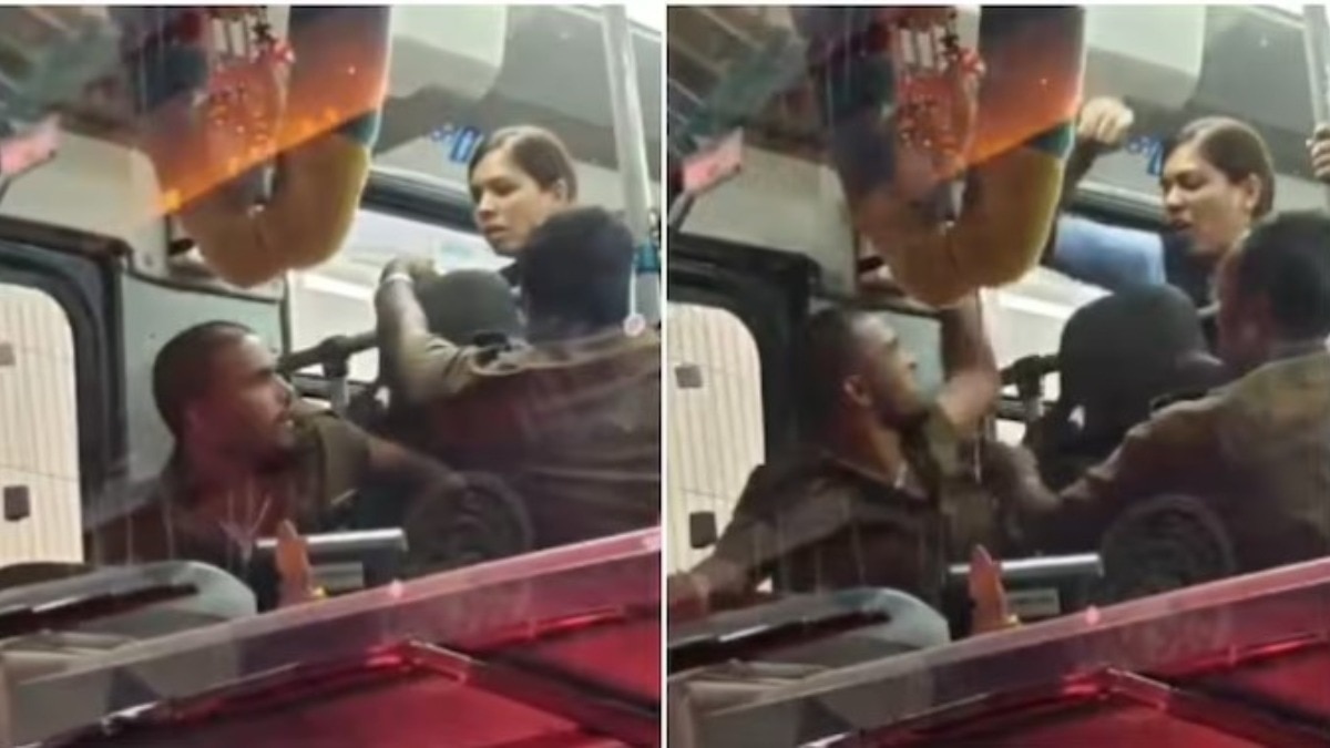 bengaluru-bmtc-bus-driver-woman-passenger-slap-video-viral-debate