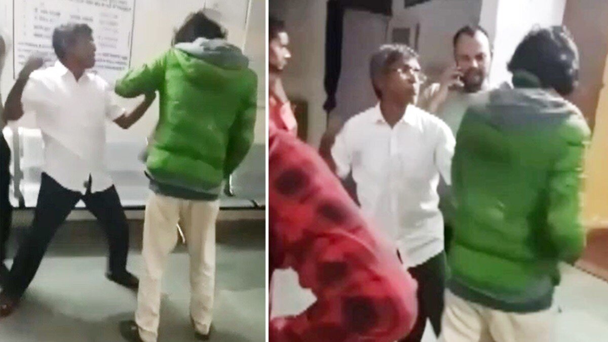 यह घटना तीन माह पुरानी बताई जा रही है.(Photo:Screengrab)