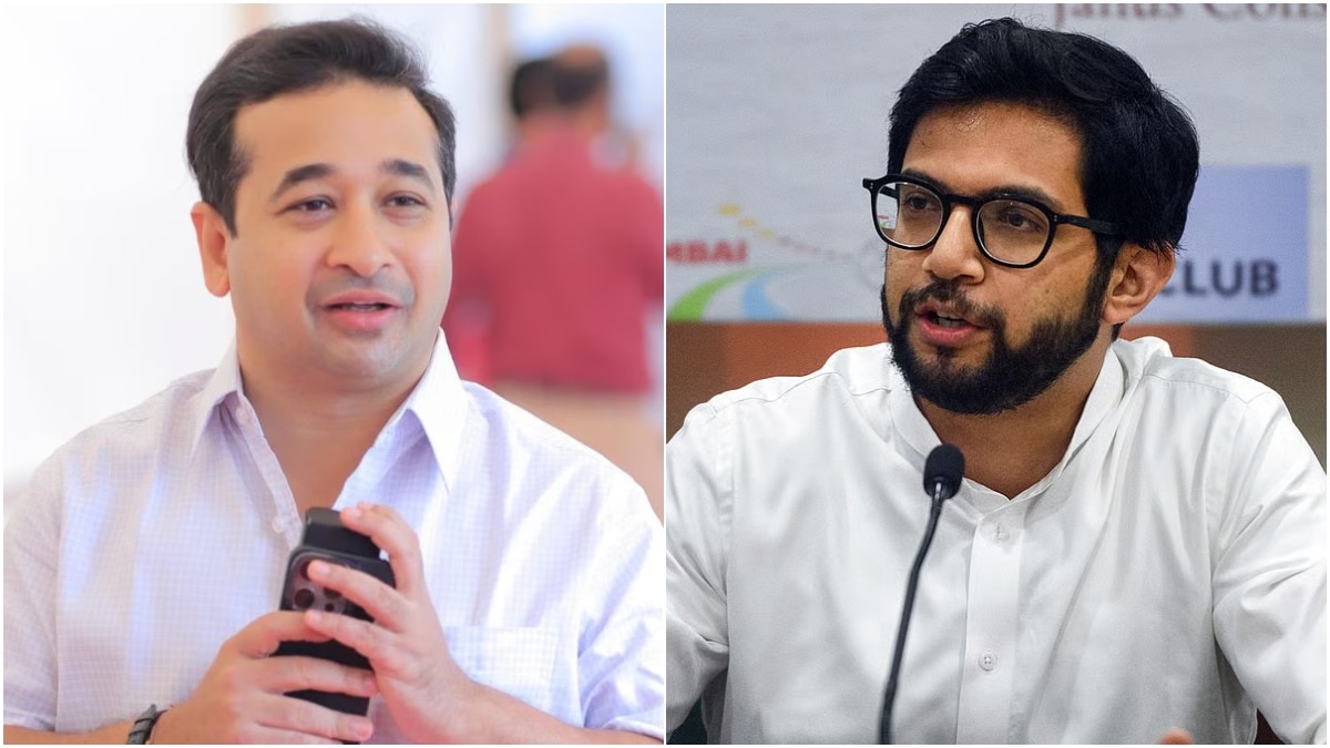 BJP Leader Nitesh Rane and Shiv Sena (UBT) Leader Aditya Thackeray