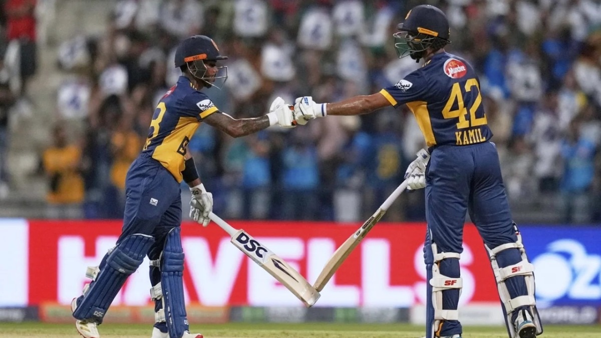 श्रीलंका ने बांग्लादेश को 6 विकेट से हराया (Photo: AP)