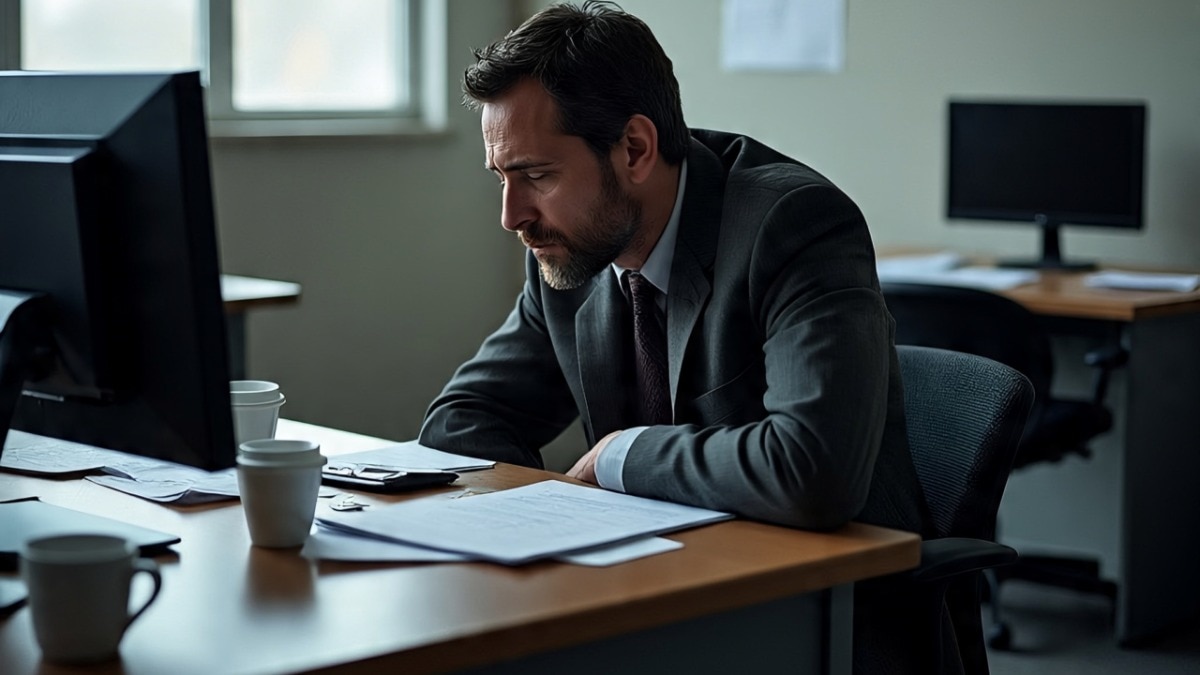  अय्यर ने अपनी सोशल मीडिया पोस्ट में लिखा—“सोचिए, जिसने 10 मिनट पहले छुट्टी मांगी, वह अब इस दुनिया में नहीं है.” (Photo: AI Generated)