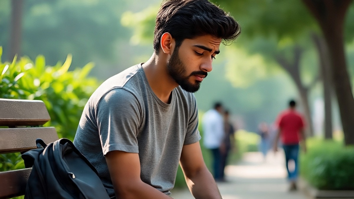 सुप्रीम कोर्ट के आदेश के बाद यूजीसी ने कहा कि अब हर कॉलेज में छात्रों के लिए मानसिक स्वास्थ्य की सुविधा जरूरी है. ( Photo: AI Generated)