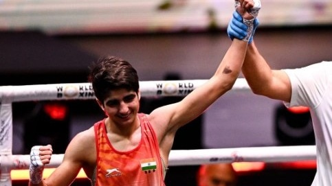  World Championships: मीनाक्षी का जोरदार प्रदर्शन. (Photo, Getty)