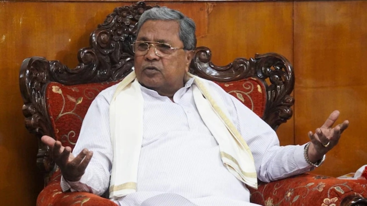 Karnataka Chief Minister Siddaramaiah