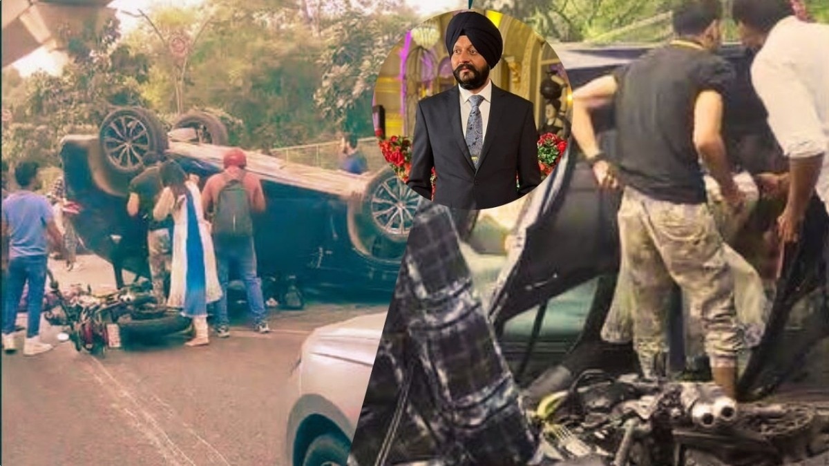 माल ढोने वाले वैन से नवजोत सिंह को ले गए थे अस्पताल (Photo: Screengrab)