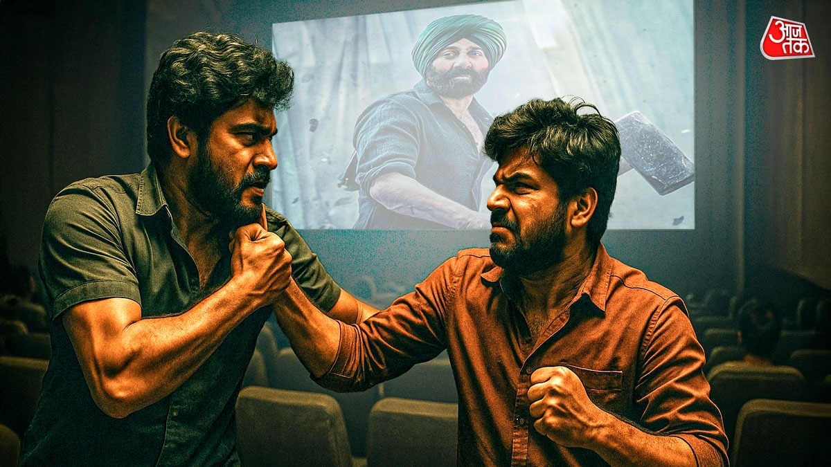 Clash over girlfriend, running commentry during film... when audience members caught fighting in theatres