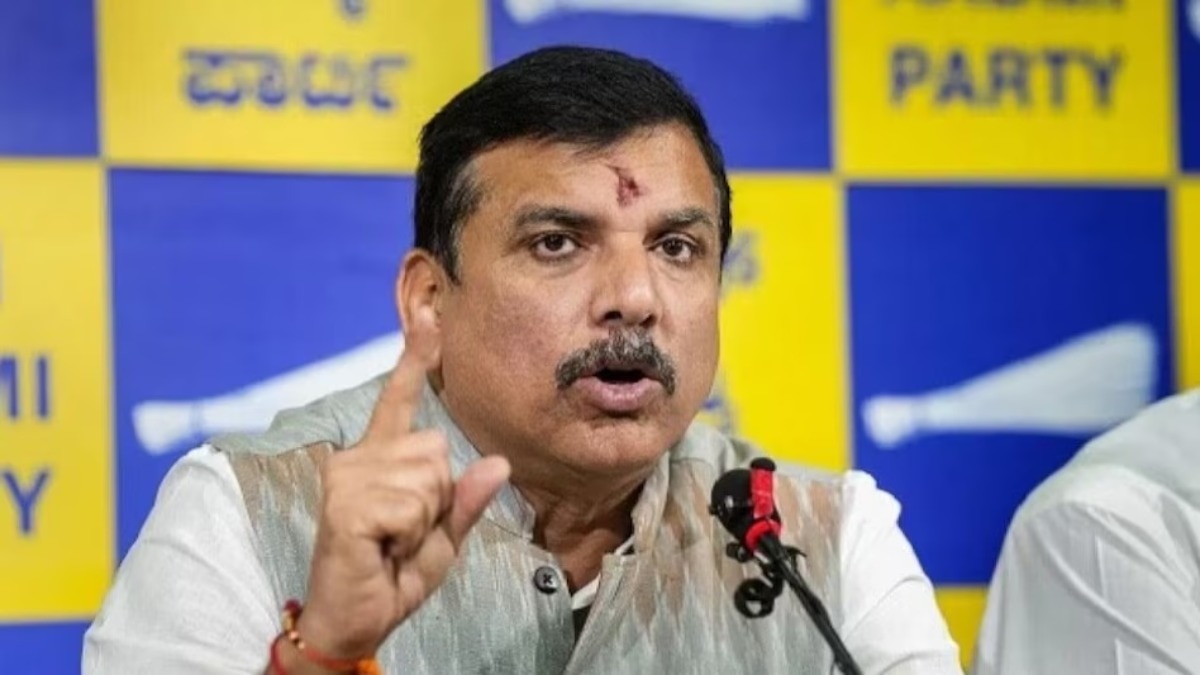 संजय सिंह ने वक्फ बिल पर SC के फैसले के बाद मोदी सरकार पर हमला बोला (File Photo: PTI)