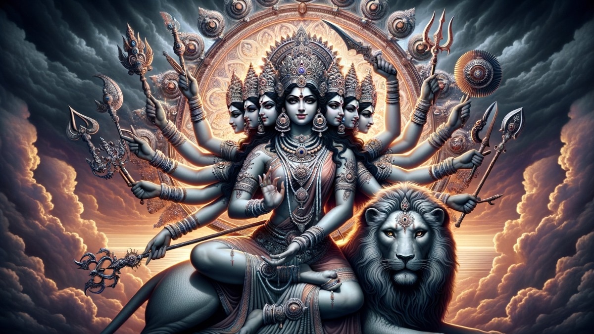 शारदीय नवरात्र में मां दुर्गा से जुड़े करना बहुत फलदायी होता है (Photo: AI Generated)