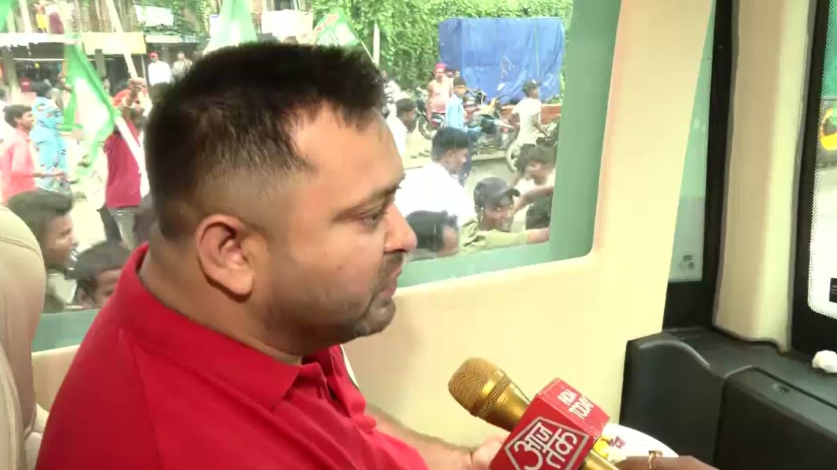 Tejashwi Yadav started Bihar Rights Yatra.